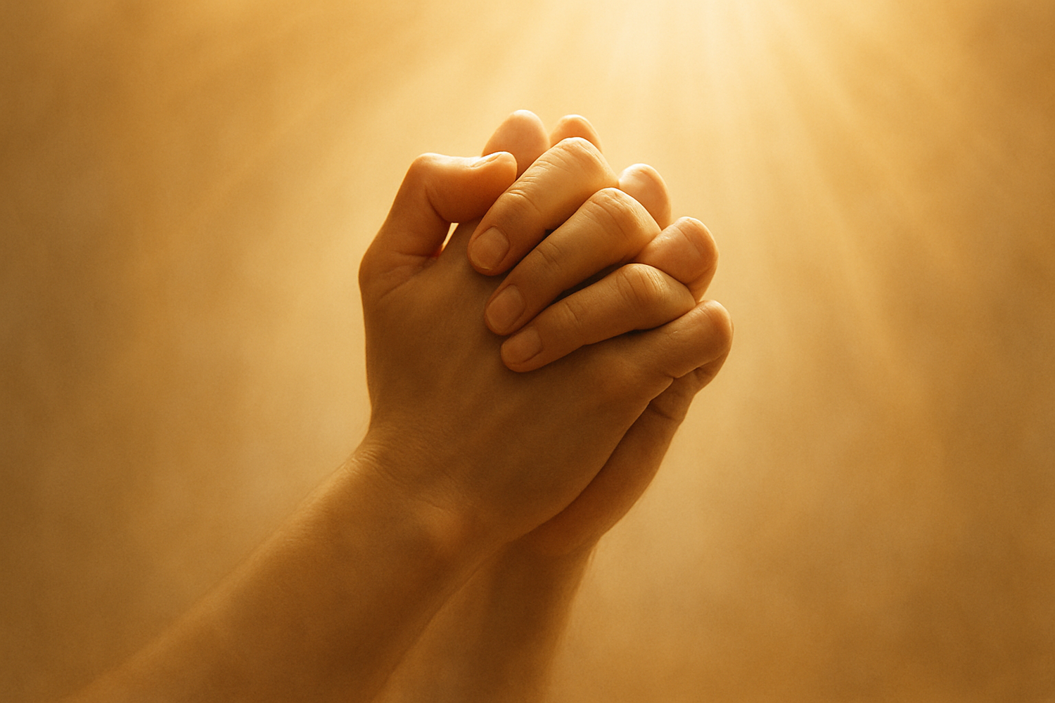 praying