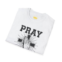 Pray First White Tee