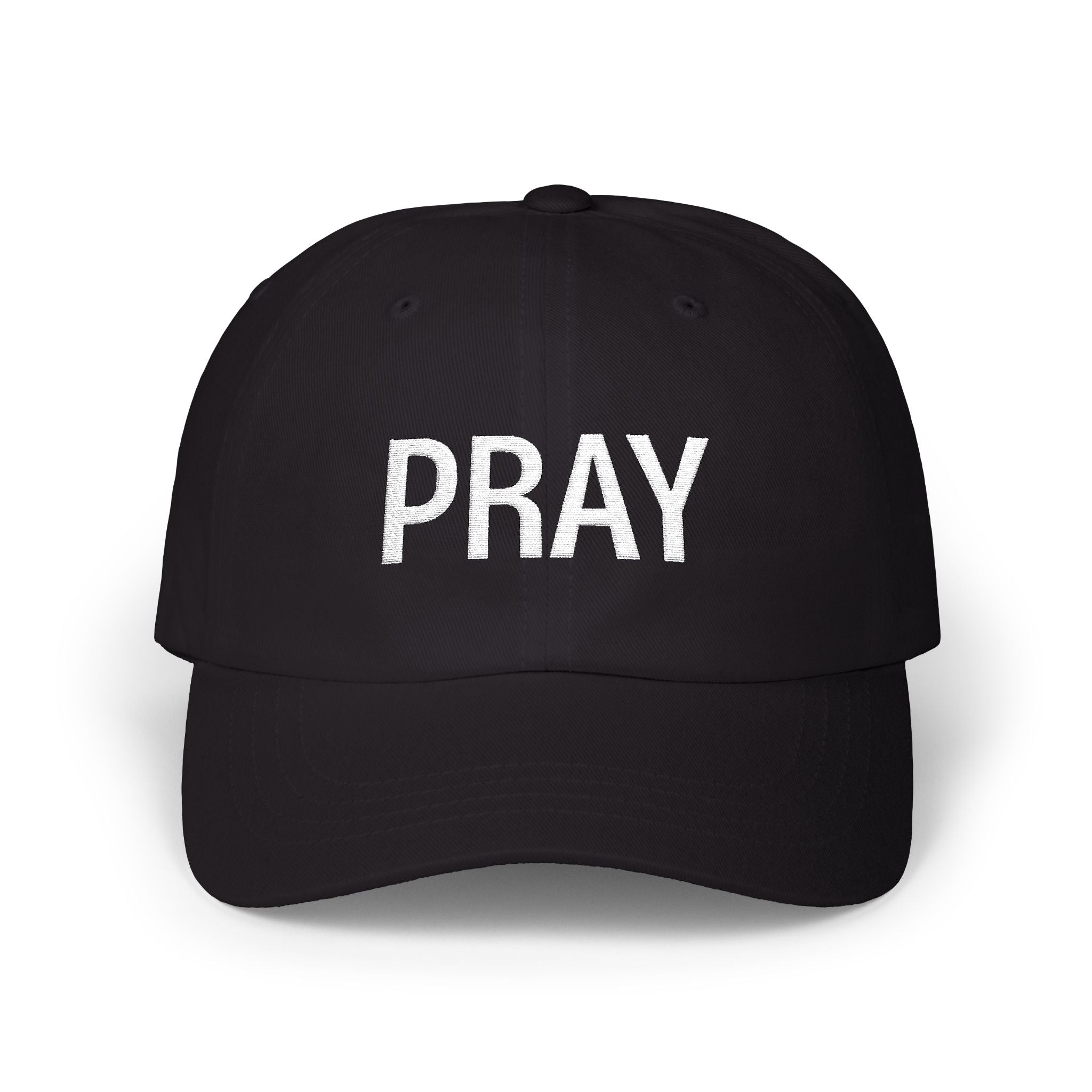 Pray Dad Cap — 'Pray' Embroidered Christian Baseball Hat