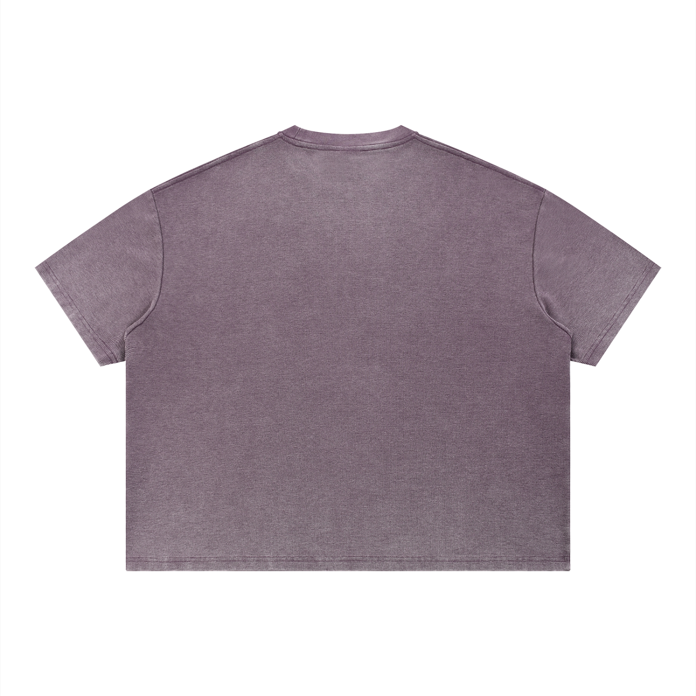 Unisex Vintage Wash Sunfade Boxy Waffle T-Shirt