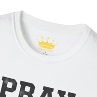 Pray First White Tee