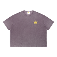 Unisex Vintage Wash Sunfade Boxy Waffle T-Shirt