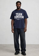Kingdom Mind Apparel Team Kingdom Tee featuring a classic crew neck and bold team logo design on soft cotton fabric