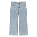 Unisex Vintage Wash Straight Leg Jeans