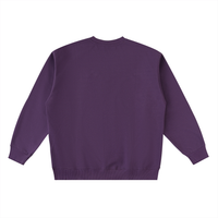 Kingdom First Crewneck Sweatshirt by Kingdom Mind Apparel, showing a comfortable gray sweatshirt with printed design on front.