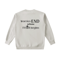 Trust God crewneck sweatshirt by Kingdom Mind Apparel featuring a comfortable fit and faith-inspired design.
