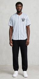 Victory jersey by Kingdom Mind Apparel featuring bold design and comfortable fit, shown on a mannequin.