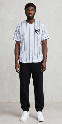 Victory jersey by Kingdom Mind Apparel featuring bold design and comfortable fit, shown on a mannequin.