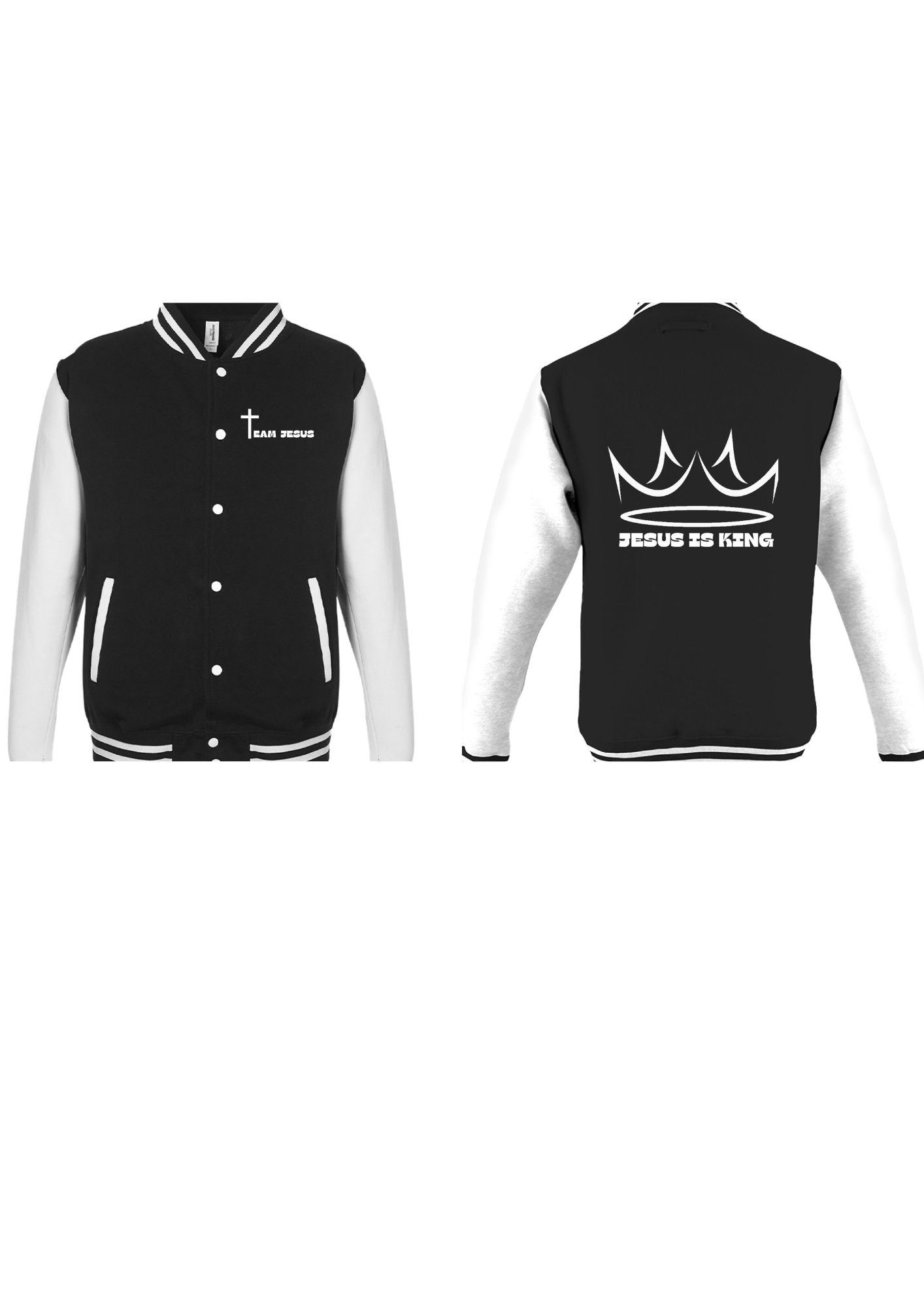 Team Jesus Letterman Jacket