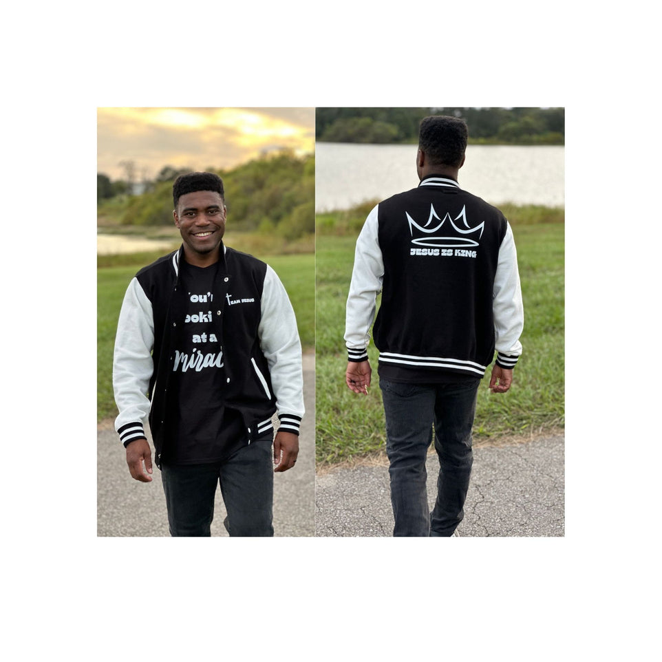Team Jesus Letterman Jacket