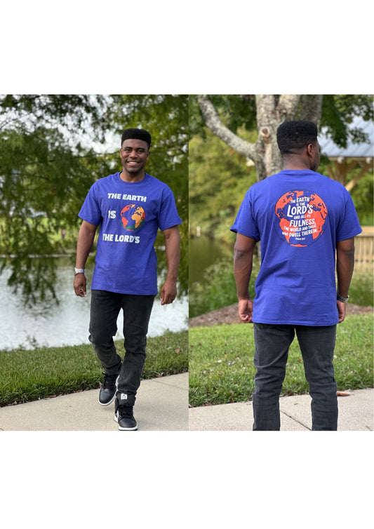 Psalm 24:1 Men's T-Shirt