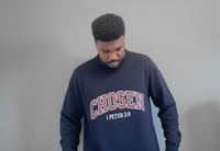 Chosen Sweatshirt - Solid Gray Background