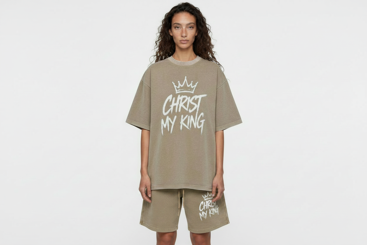 Christ My King - Model with Matching Shorts