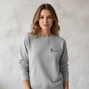 Female model - front view with Trust God design