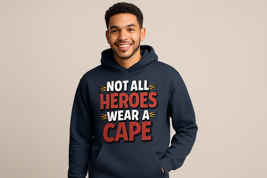 Front view of hoodie