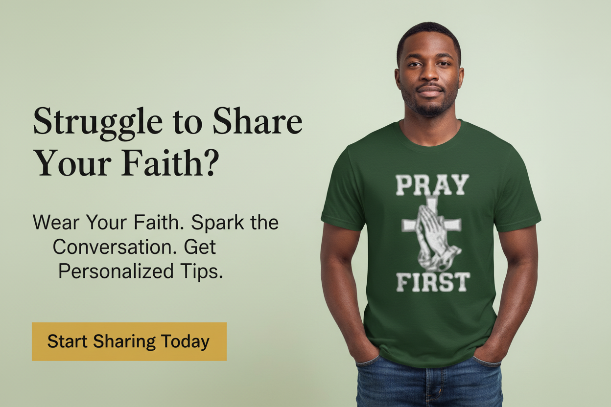 Hero banner - Pray First with hero statement