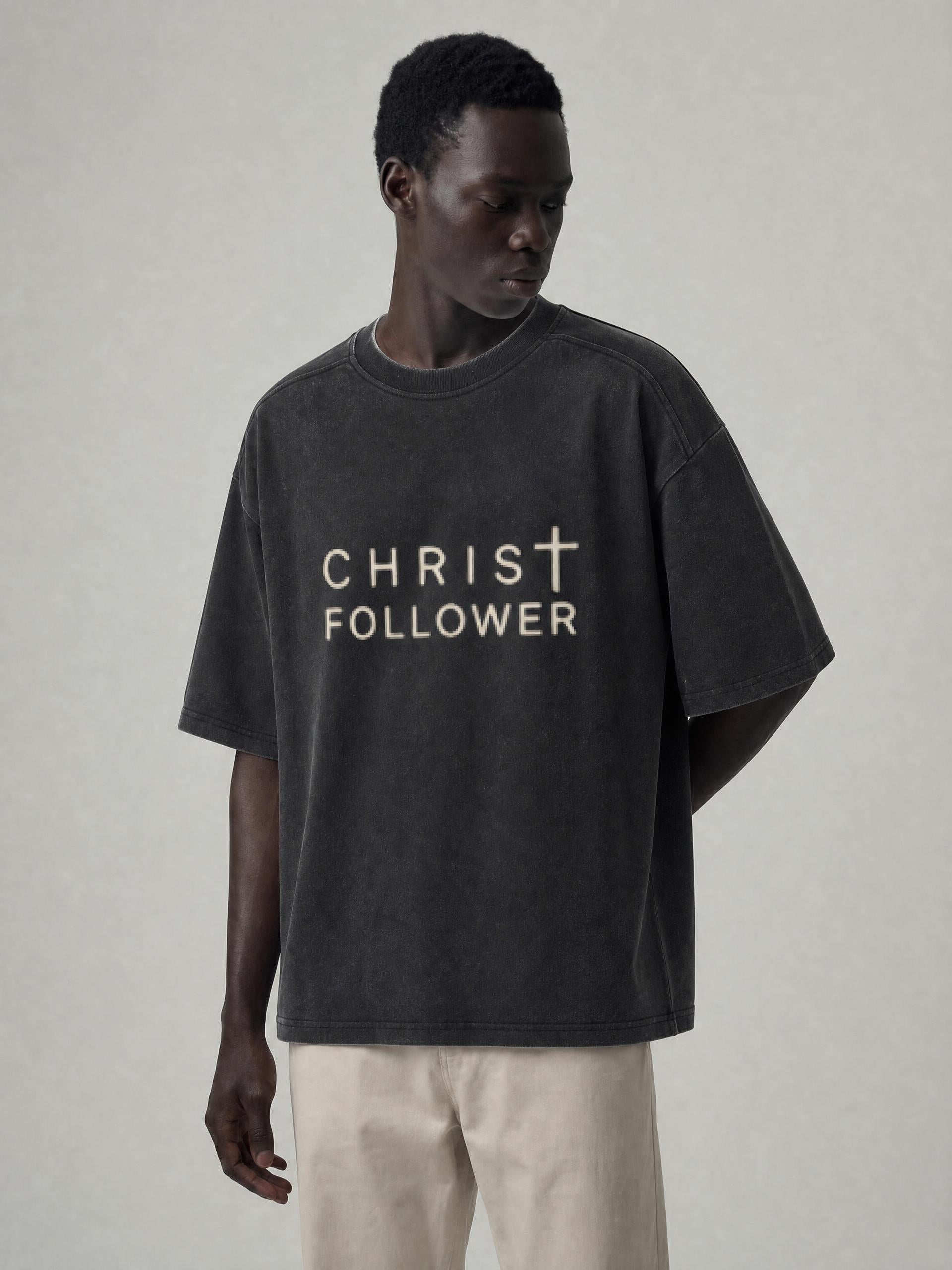 Unisex Vintage Wash Boxy T-Shirt