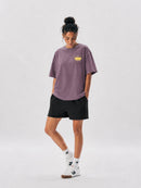 Unisex Vintage Wash Sunfade Boxy Waffle T-Shirt