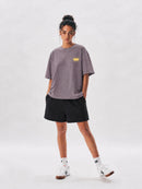 Unisex Vintage Wash Sunfade Boxy Waffle T-Shirt