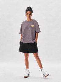 Unisex Vintage Wash Sunfade Boxy Waffle T-Shirt