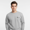 Male model - front view with Trust God design