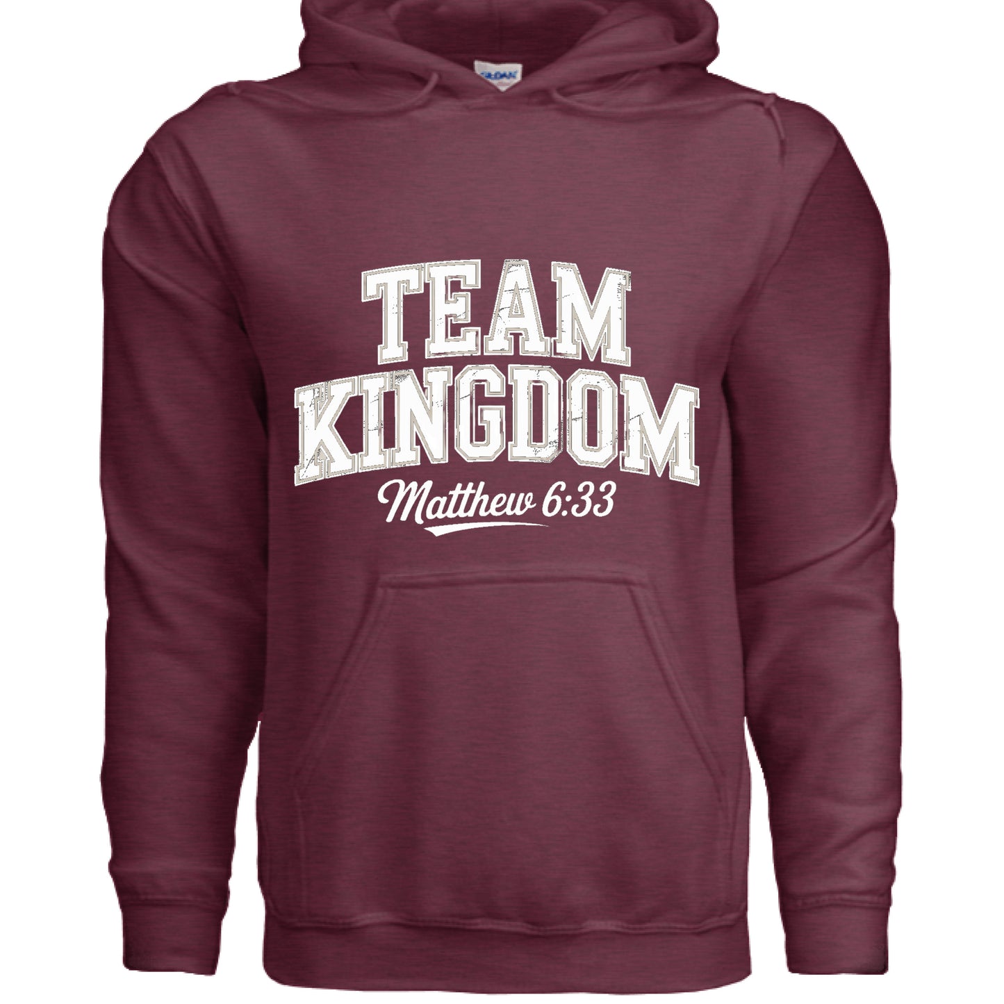 Heather Sport Dark Maroon - FRONT