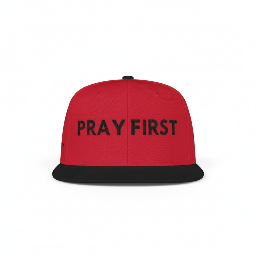 Pray First Red Hat