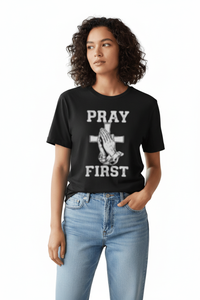Pray First Tee Images 1-5
