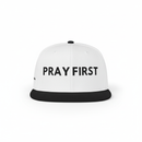 Pray First White Hat