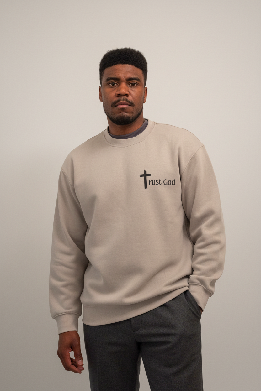 Trust God Sweatshirt - Front